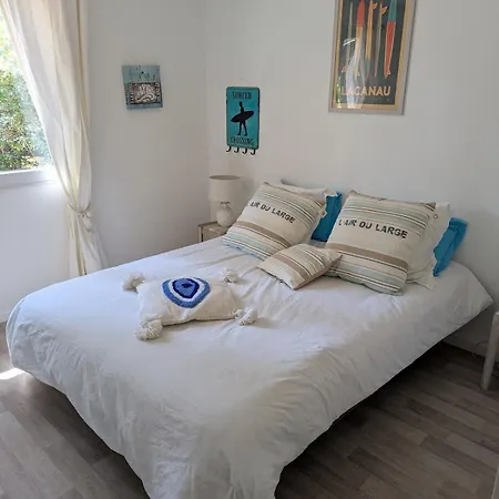 Maison 3 Jardin Proche Ocean Et Centre Vakantiehuis Lacanau